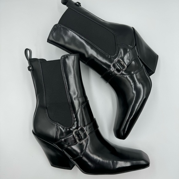 ✨NWT✨ Sam Edelman - Suzette Buckle Western Booties, Size 8 - Picture 3 of 9